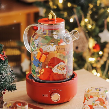 Glass warming pot