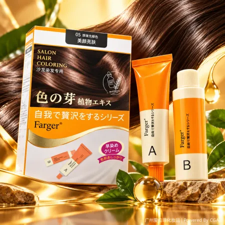 Hair colouring set
